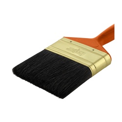 Кисть плоская ВАРЯГ 31225 черная щетина 100 мм