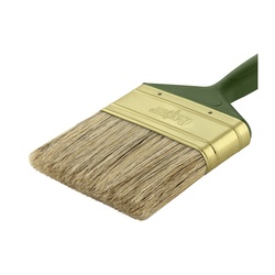 Кисть плоская ВАРЯГ 31235 светлая щетина 100 мм