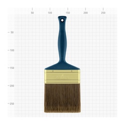 Кисть плоская ВАРЯГ 31245 Orel Dupont 100 мм