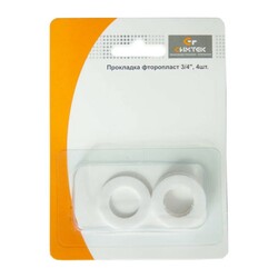 Прокладка из фторопласта 3/4" (24х14 мм) (уп. 2 шт)