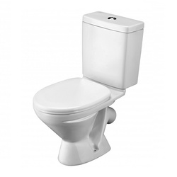 Унитаз-компакт Santek Лига, косой выпуск, 650х339х759 мм