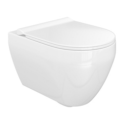 Унитаз подвесной Gesso Деймос, безободковый, 510х355х350 мм