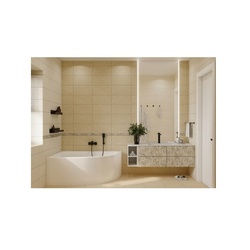 Декор настенный Березакерамика Рамина, бежевый, 500х250х8 мм