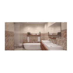 Плитка напольная Kerabel Альберо, коричневая, 345х345х8 мм (пр-во БКСМ)