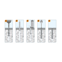 Дюбель-гвоздь SORMAT LYT UK KP 8/60 потайной (2 шт)