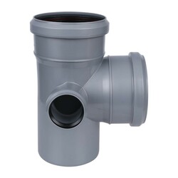 Крестовина внутренняя Sinikon d=110х50х110 мм 87 градусов 2-х пл. левый