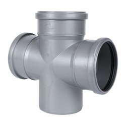 Крестовина внутренняя Sinikon d=110х110х110 мм 87 градусов