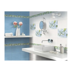 Плитка настенная Axima Азалия, голубая, 300х200х7 мм