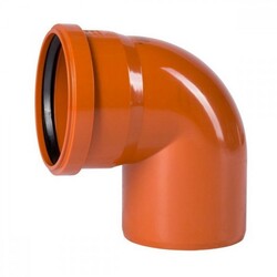 Отвод наружный Sinikon, d=160 мм, 87 градусов