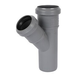 Тройник внутренний Sinikon d=50х40 мм 45 градусов