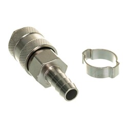 Фитинг-переходник пневмо Elitech Рапид 018400 ВР-елочка 10 мм, 20 бар, с кольцом