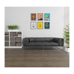 Плитка напольная Axima Loft Wood, дуб, 327х327х8 мм