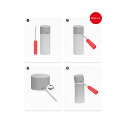 Эмаль акриловая Kudo KU-A9003 белая высокоглянцевая (0,52 л)