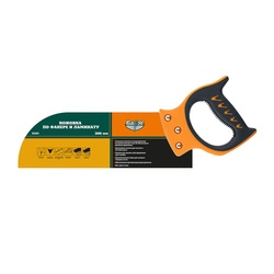 Ножовка по ламинату и фанере Варяг 85685 мелкий зуб, 300 мм