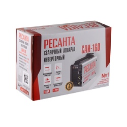 Инвертор сварочный Ресанта САИ 160 (10-160А 140-260В, ПВ70%)