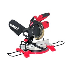 Пила торцовочная сетевая Elitech ПТ1221.008 1,2 кВт, d=210 мм, ширина/глубина пропила=120/60 мм