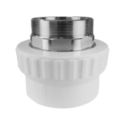 Муфта комбинированная Valfex латунная резьба (под ключ) 63х2" НР