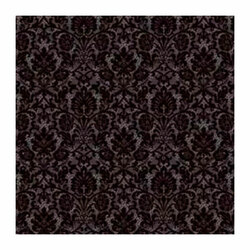 Плитка напольная Керамин Органза 5П, черная, 400х400х8 мм