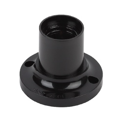 Патрон E27 карболитовый потолочный прямой 4А, 230В