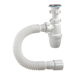 Сифон бутылочный Orio А-3202, 1 1/4"х40 мм, малый корпус, решетка d=63мм