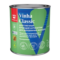 Антисептик кроющий Tikkurila/Tikkivala Vinha Classic VVA полуматовый (0,9 л)