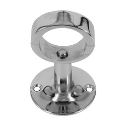 Держатель для полотенцесушителя, телескоп., с разъемным кольцом, 1"