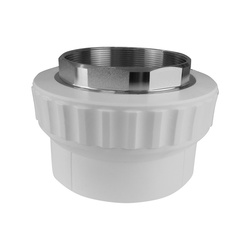 Муфта комбинированная Valfex латунная резьба (под ключ) 40х1 1/4" ВР