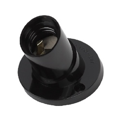 Патрон E27 карболитовый настенный наклонный 4А, 230В