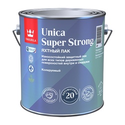 Лак Tikkurila/Tikkivala Unica Super Strong EP полуматовый (2,7 л)