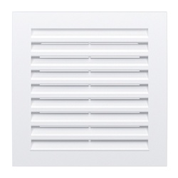 Решетка вентиляционная 250х250 мм, 2525РР, пластик