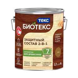 Антисептик Текс Bioteks состав 2в1 орех (2,7 л)