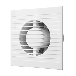 Вентилятор вытяжной Era 100 E100S, 90 м3/ч, c антимоскитной сеткой