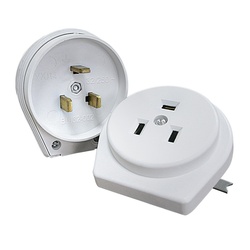 Разъем для плит РШ-ВШ (розетка+вилка) 32А, 230В, 2Р+РЕ, с/у, белый