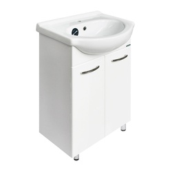 Тумба для ванной комнаты Sanita Вега 55, 515х300х820 мм в сборе