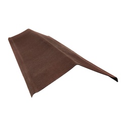 Элемент щипцовый черепица ONDULINE коричневый 1000 мм