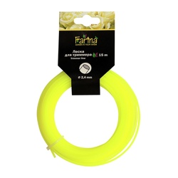 Леска для триммера Farina 93355 круг 2,4 мм, 15 м