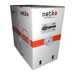 Кабель компьютерный витая пара Netko UTP 4х2х0.52 (бухта-305 п.м.)
