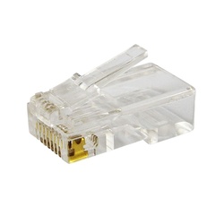 Коннектор компьютерный RJ-45 UTP для кабеля cat.5e (10 шт.)