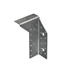 Опора балки 140х76х25х2 мм левая, оцинкованная