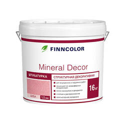 Штукатурка декоративная Finncolor Mineral Decor KTA Шуба 1,5 мм (16 кг)