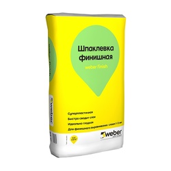 Шпаклевка финишная полимерная Vetonit Финиш белая, 25 кг