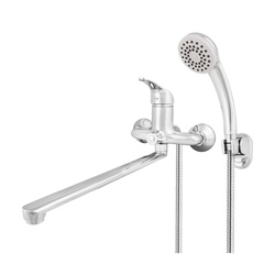 Смеситель для ванны Mix&Fix Zetta 1007 с аксессуарами, L- излив 350мм