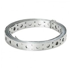 Лента монтажная перфорированная, 17х0,55 мм (25 м) оцинкованная