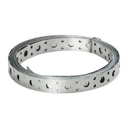 Лента монтажная перфорированная, 20х0,55 мм (25 м) оцинкованная