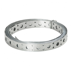 Лента монтажная перфорированная, 20х0,7 мм (25 м) оцинкованная