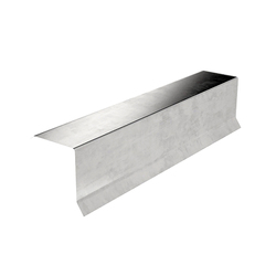 Планка карнизная оцинкованная, 2 м