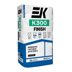 Шпаклевка гипсовая финишная ЕК К-300 Finish, 20 кг