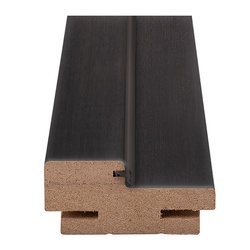 Коробка дверная Olovi, телескоп, экошпон, однопол., с уплотн., венге, б/ф, 32х70 мм