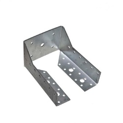 Опора бруса закрытая 140х76х100х2 мм, оцинкованная