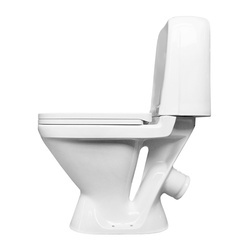 Унитаз-компакт Sanita Самарский стандарт, косой выпуск, 640х350х805 мм